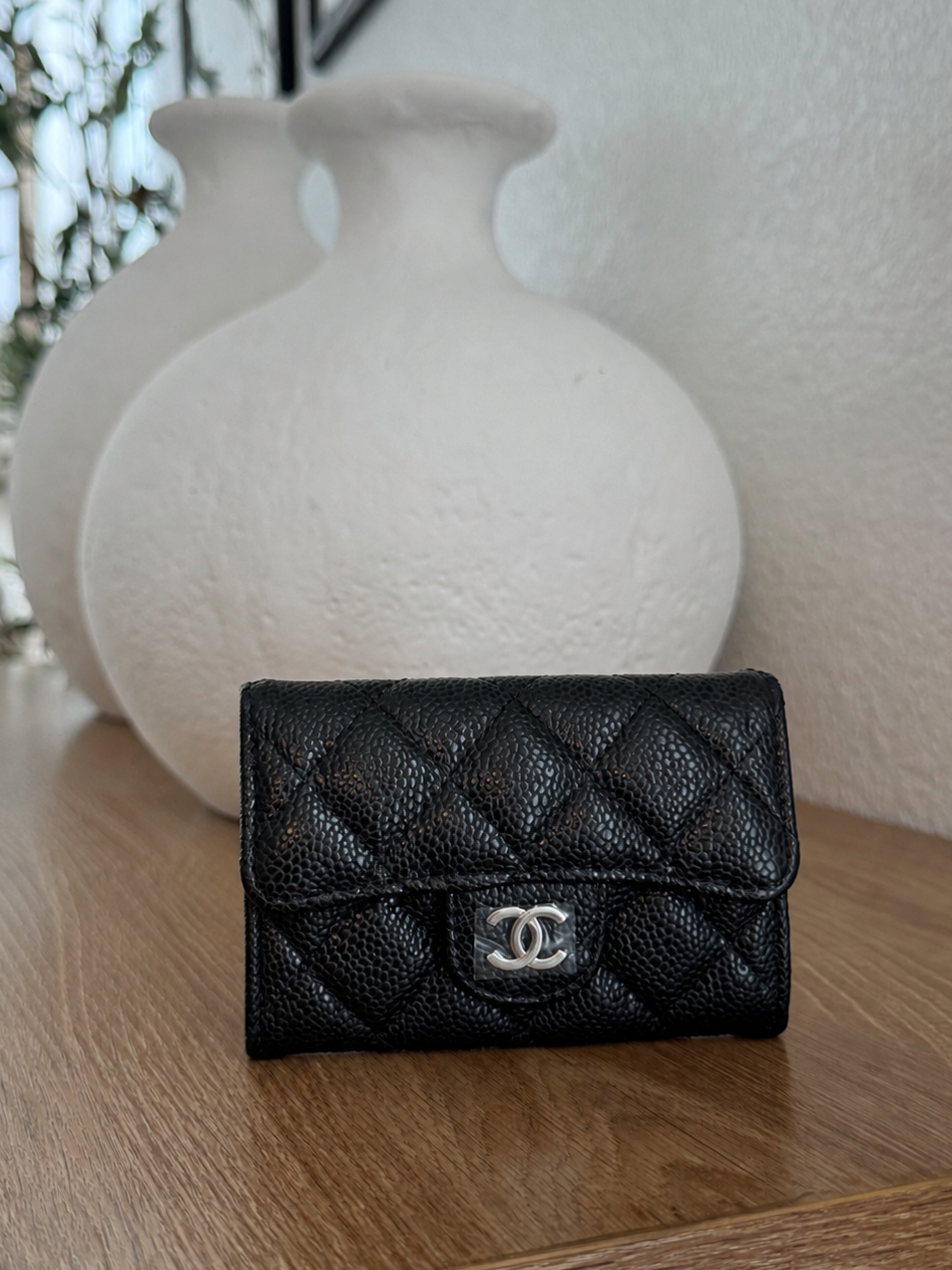 Midnight Quilted Wallet